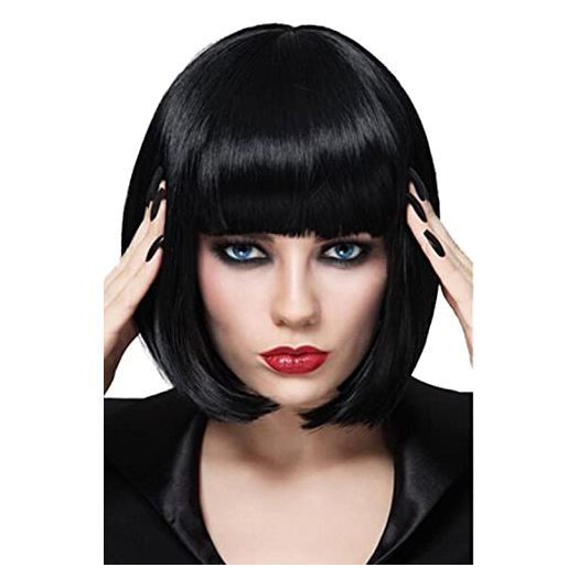 Bopocoko Black Bob Wigs