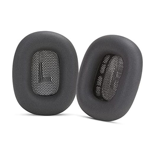 Ear Cushions for AirPods Max Headphones Earpads Replacement Ear Pad Covers Earmuffs with Protein Leather, Memory Foam and Magnet Black