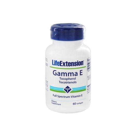 Life Extension Gamma E Tocopherol Tocotrienols Softgels, 60 Ct