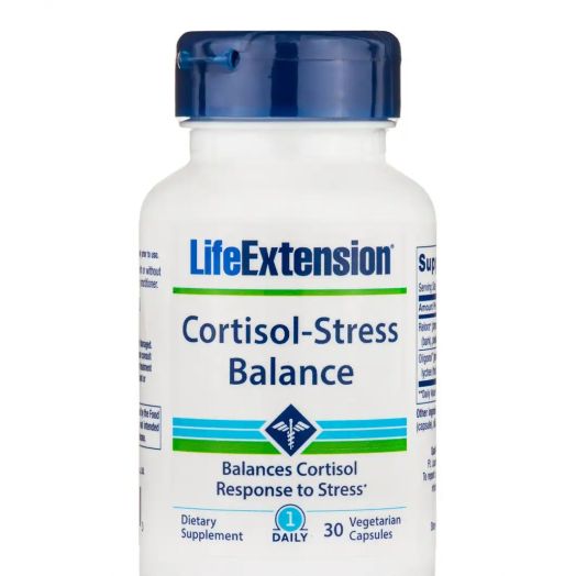 Life Extension Cortisol-Stress Balance - 30 Vegetarian Capsules