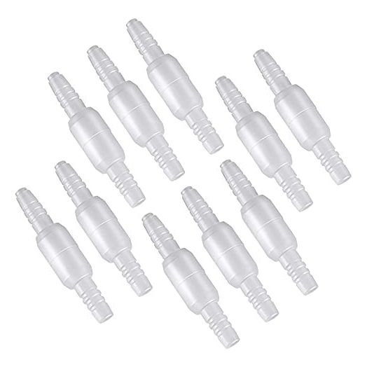 Oxygen Tubing Swivel Connector - 10 PCS Cannula Connectors, Avoid Tube Tangles (Male to Male) (10 Count (Pack of 1))