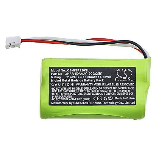 Replacement Battery for Nvidia Shield Game Controller,Shield TV Game Controller,P2920,fits HFR-50AAJY1900x2(B),HRLR15/51,1800mAh/4.32Wh