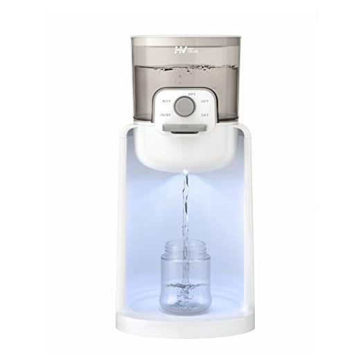 Water Warmer, Formula Maker, Baby Bottle Warmer with Night Light, 4 Temperatures Control & 72H Keeping Warm - Instantly Dispenses Warm Water at Perfect Temperature