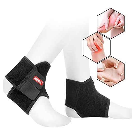 Kids Ankle Brace Supports Breathable Neoprene Ankle Stabilizer Adjustable Child Ankle Protector Wraps Sports