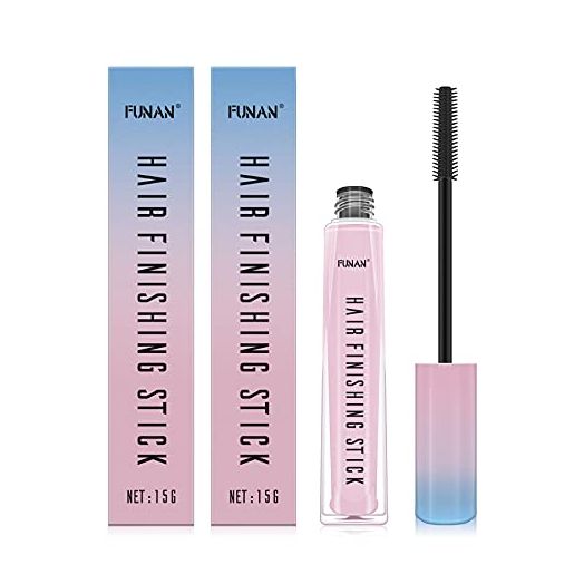 Hair Finishing Stick, Flyaway Feel Stick Hair, Small Broken Hairs Finishing Cream, Non-Greasy and Non-Sticky (2 Pack)