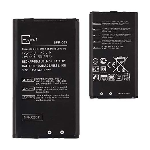 Replacement Battery SPR-003 Compatible with Nintendo 3DS XL and New 3DS XL1750mAh