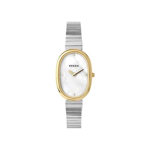 BREDA 'Jane' Stainless Steel and Metal Bracelet Watch, 23MM