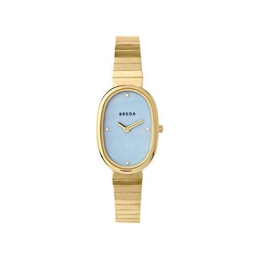 BREDA 'Jane' Stainless Steel and Metal Bracelet Watch, 23MM