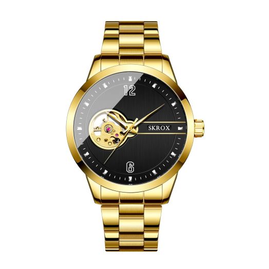 FORSINING Mens Mechanical Tourbillon Watches Self-Wind Automatic Wrist Watch with Stainless Steel Strap