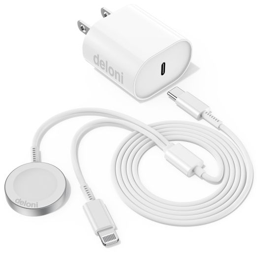 Upgraded USB C Charger for Apple Watch, 2 in 1 Phone and iWatch Magnetic Fast Charging Cable 6FT with USB-C Wall Charger, Compatible with Apple Watch Series 8/7/6/SE/5/4, for iPhone 14/13/12