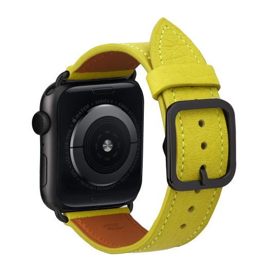 Gomvadr Compatible with Apple Watch series 8 7 6 5 4 3 2 1 Band 45mm 42mm 41mm 40mm 38mm apple watch band leather SE,Full grain Soft genuine leather Replacement apple watch bands 44mm for women and