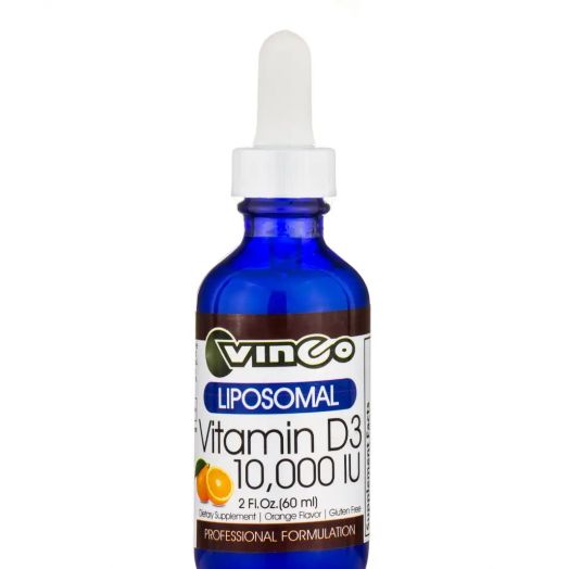 Vinco Vitamin D3 10,000 IU, Orange Flavor - 2 fl. oz (60 ml)