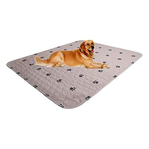 SincoPet Washable Dog Pee Pads with Puppy Grooming Gloves,Puppy Pads,Reusable Pet Training Pads,Large Dog Pee Pad,Waterproof Pet Pads for Dog Bed Mat,Super Absorbing Whelping Pads