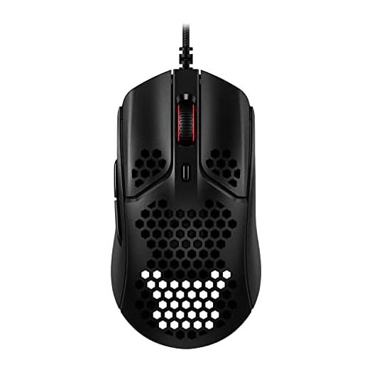 HyperX Pulsefire Haste – Gaming Mouse, Ultra-Lightweight, 59g, Honeycomb Shell, Hex Design, RGB, HyperFlex USB Cable, Up to 16000 DPI, 6 Programmable Buttons