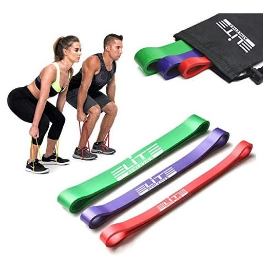 Heavy Thick Resistance Bands Set of 3, Deadlift Band, Glute Activation, Booty Exercise