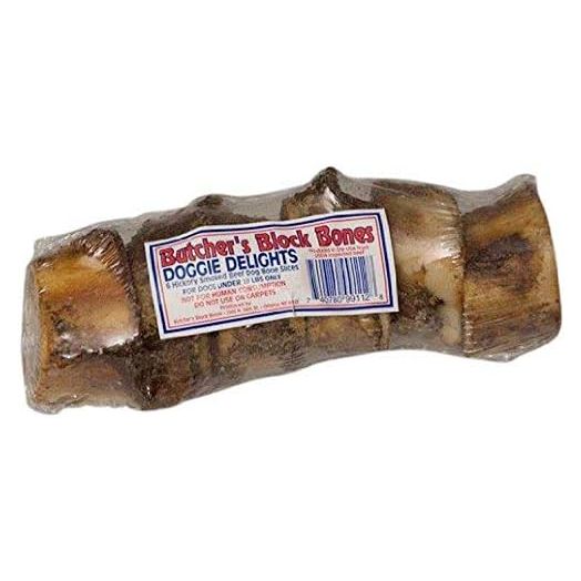 Butcher'S Block Bones Dog Delight Beef Center Cut Femur Bone, 1-Inch
