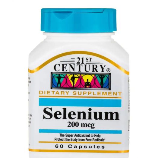 21st Century Selenium 200 mcg - 60 Capsules