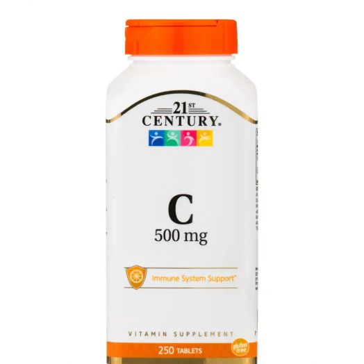 21st Century Vitamin C 500 mg - 250 Tablets