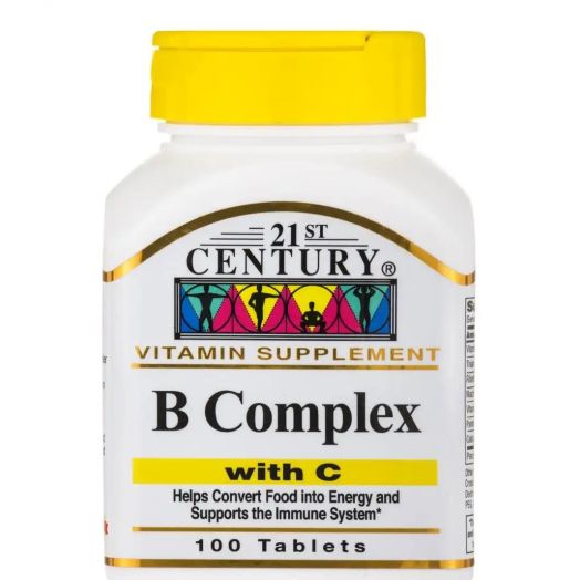 21st Century B Complex with C - 100 Caplets