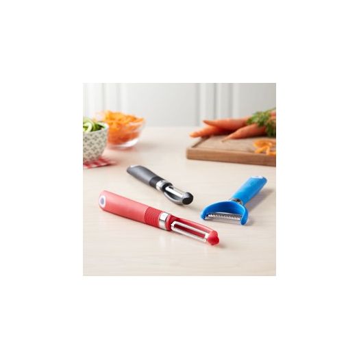 Tasty 3pc Peeler Set with Soft Grip Handles