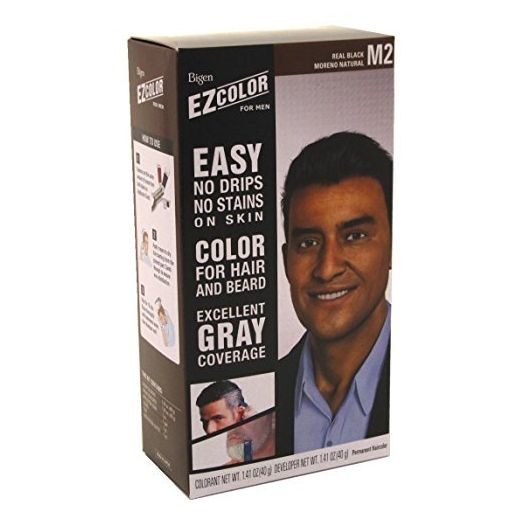 Bigen EZ Color for Men Real Black Kit (Pack of 6)