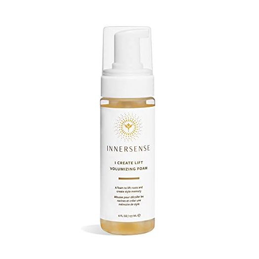 Innersense, Organic I Create Lift Hair Volumizing Foam, Clean, Non-Toxic Haircare (6 oz)