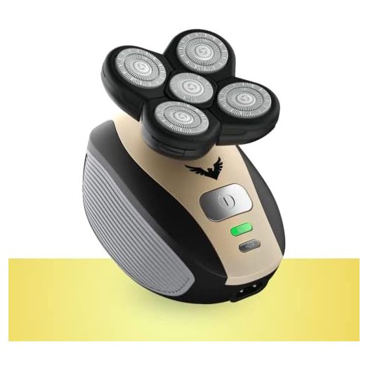 FREEDOM GROOMING The FlexSeries Electric Head Hair Shaver, Clippers, Nose Trimmer, Brush, Massager