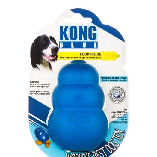 Kong KONG Blue Toy for Large Dogs (30-65 lbs / 15-30 kg) - 1 Count