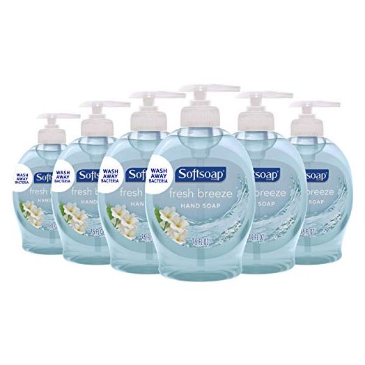 Softsoap Liquid Hand Soap, Fresh Breeze - 7.5 Fl Oz (Pack of 6)