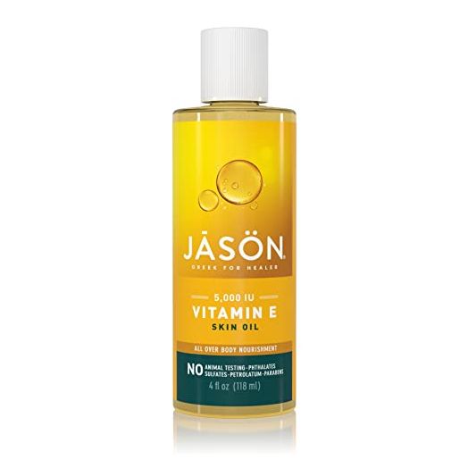 Jason Skin Oil, Vitamin E 5,000 IU, All Over Body Nourishment, 4 Fl Oz (Pack of 1) -Packaging May Vary