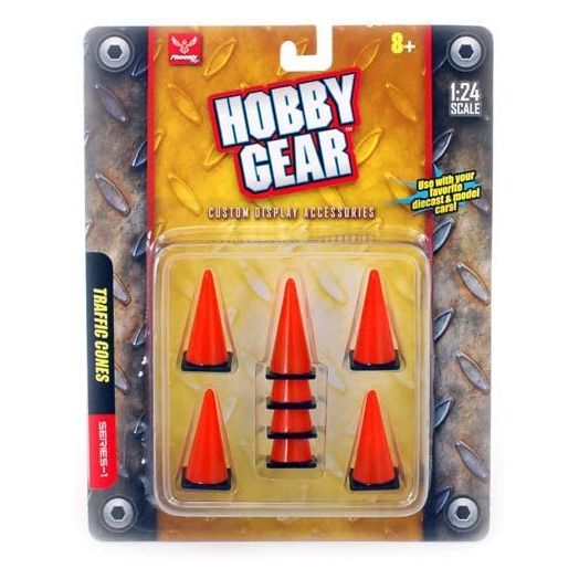 "Hobby Gear" Traffic Cones Series 1 - 8 cone set