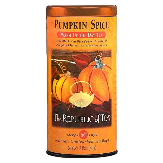 The Republic of Tea Pumpkin Spice, 50 Tea Bags