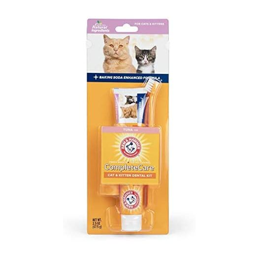 Arm & Hammer Complete Care Pet Toothpaste for Dog Breath, Pet Toothbrush, Dog Dental Care, Cat Toothbrush, Cat Toothpaste, Cat Supplies, Dog Teeth Cleaning Kit, Arm and Hammer Dog Toothpaste