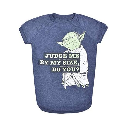 Star Wars for Pets Yoda Dog Tee - Star Wars for Pets Yoda Shirt for Dogs - Star Wars Dog Costume, Dog Clothes, Star Wars Dog Shirt, Star Wars Pet Shirt, Pet Clothes, Yoda Pet Shirt