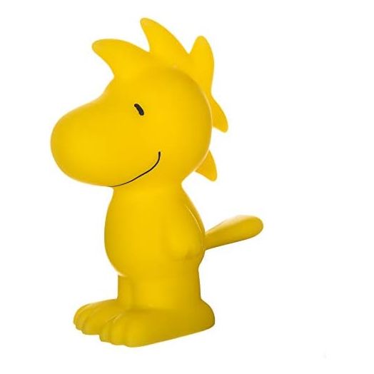 Peanuts for Pets Charlie Brown Woodstock Vinyl Squeaker Dog Toy | Squeaky Dog Toy for All Dogs | Charlie Brown Plastic Dog Toys for Aggressive Chewers - Fun and Cute Yellow Dog Chew Toy, 5.5 Inch