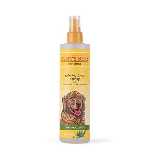 Burt's Bees for Dogs Calming Dog Bathing Supplies Dog Spray, Dog Shampoo, Calming Paw & Nose Lotion, Calming Pet Shampoo, Hemp Dog Spray, Hemp Dog Shampoo, Calming Dog Shampoo