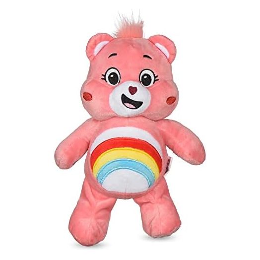 Pet Plush Squeaky Toy Cheer Bear, 6” with Squeaker Inside and Crinkle Ears | Cheer Bear for Dogs Squeaky Plush Toy | Collectible Dog Toys (FF19785)
