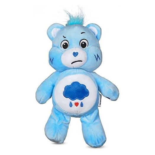 Pet Plush Squeaky Toy Grumpy Bear, 6” with Squeaker Inside and Crinkle Ears | Grumpy Bear for Dogs Squeaky Plush Toy | Collectible Dog Toys (FF19788)