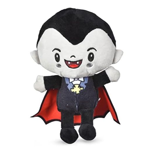 Universal Monsters 6" Plush Dracula Toy for Dogs | Little Monsters Dracula Plush Dog Toy | Horror Movie Toys for All Dogs, Official Universal Monsters Pet Products