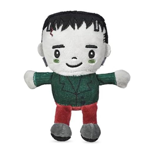 Universal Monsters 6" Plush Frankenstein Toy for Dogs | Little Monsters Frankenstein Plush Dog Toy | Horror Movie Toys for Dogs, Official Universal Monsters Pet Products