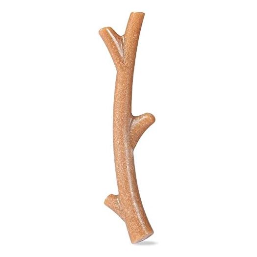 Arm & Hammer for Pets Barkies Tree Branch Compressed Wood Collection, 8 Inch Bacon Flavored Wood Blend Chew Toy for Dogs | Faux Stick, Splinter-Free, Safer & Durable Alternative to Chewing Sticks
