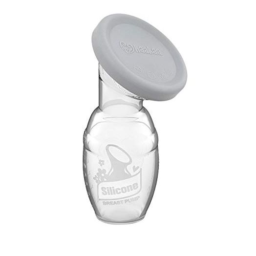 Haakaa Gen 1 Silicone Breast Pump with Leak-Proof Silicone Cap, 4 oz/100 ml, BPA PVC and Phthalate Free
