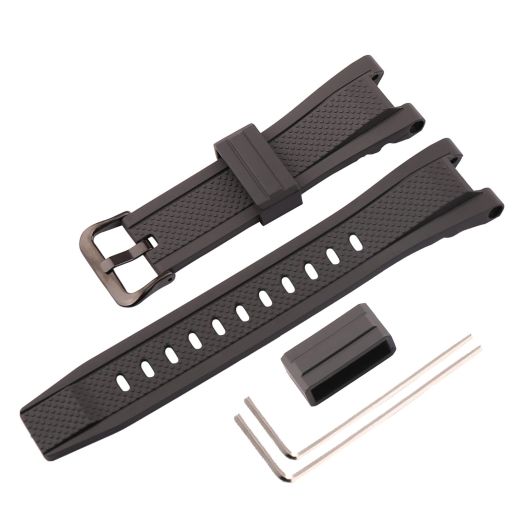 Men's Resin watch strap Buckle compatible with Casio G-Shock GST-210 GST-W110 GST-W100 GST-S110 GST-S100 GST-B100 GST-S300 S410 Outdoor Sports Rubber Watch Band Women's Wristband