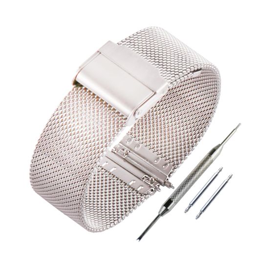 JETHENG Quick installation Stainless Steel Watch strap 10mm12mm14mm18mm20mm22mm Outdoor sports waterproof wristband Watch Chain Accessories Men's and women's Watch Band