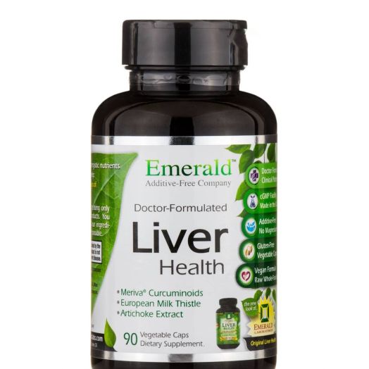 Emerald Liver Health - 90 Vegetable Capsules