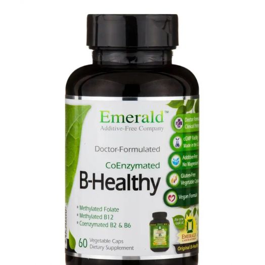 Emerald B Healthy (Co-Enzymated) - 60 Vegetable Capsules