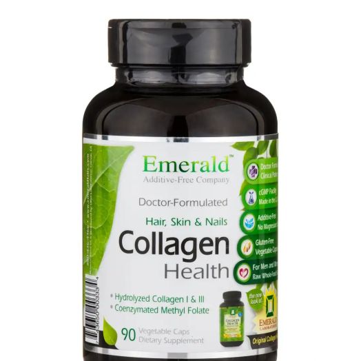 Emerald Collagen Health for Hair, Skin & Nails - 90 Vegetable Capsules