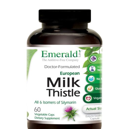 Emerald European Milk Thistle - 60 Vegetable Capsules