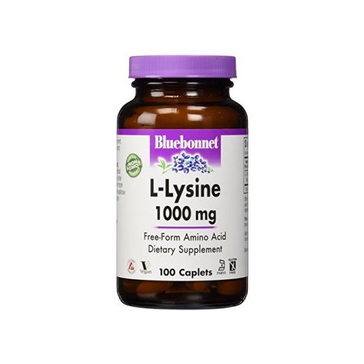 Bluebonnet Nutrition L-Lysine 1000mg, 100 Ct