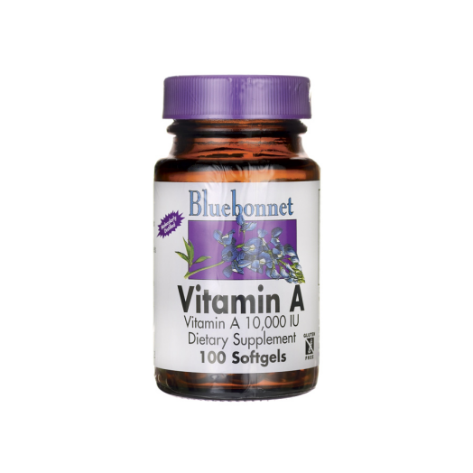 Bluebonnet Vitamin A 10,000 Iu, 100 Ct